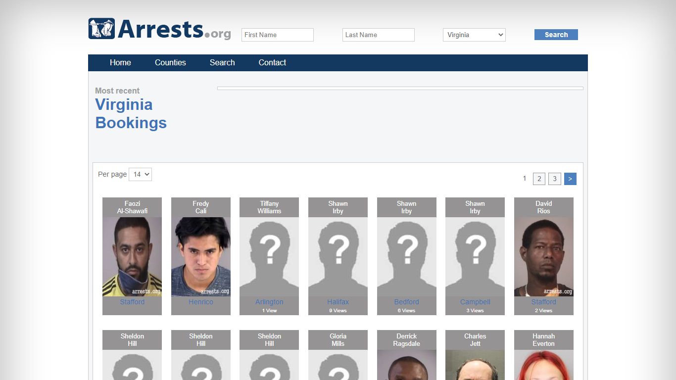 Virginia Arrests and Inmate Search